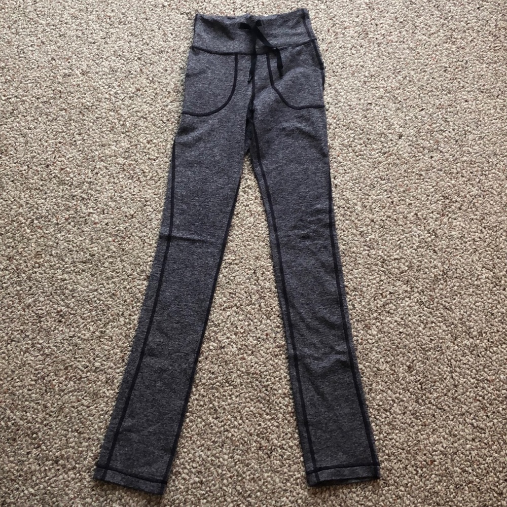 Purple Heathered Lululemon leggings sz 2